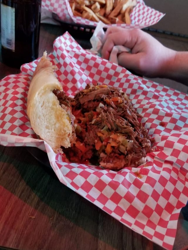 Italian Beef Hoagie (6").