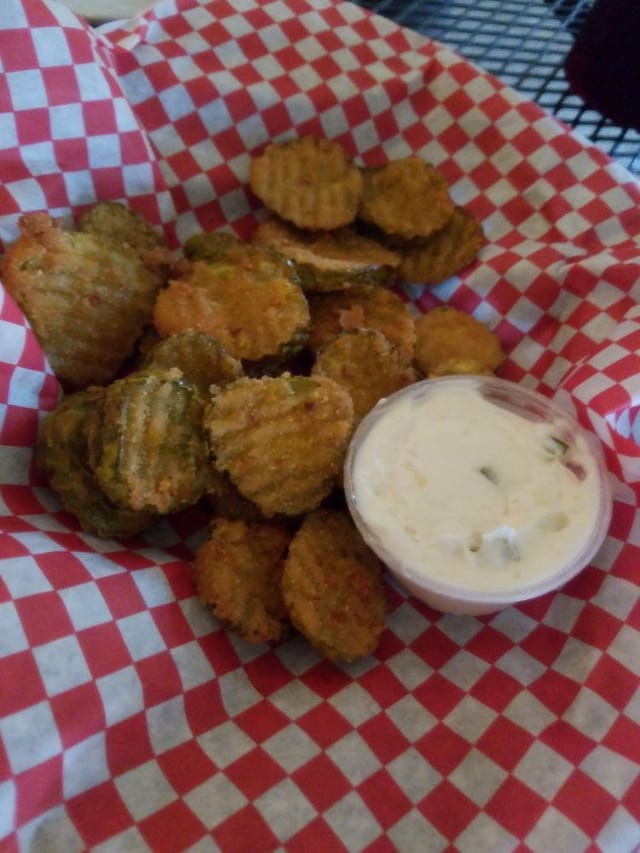 Fried Pickle Chips.
